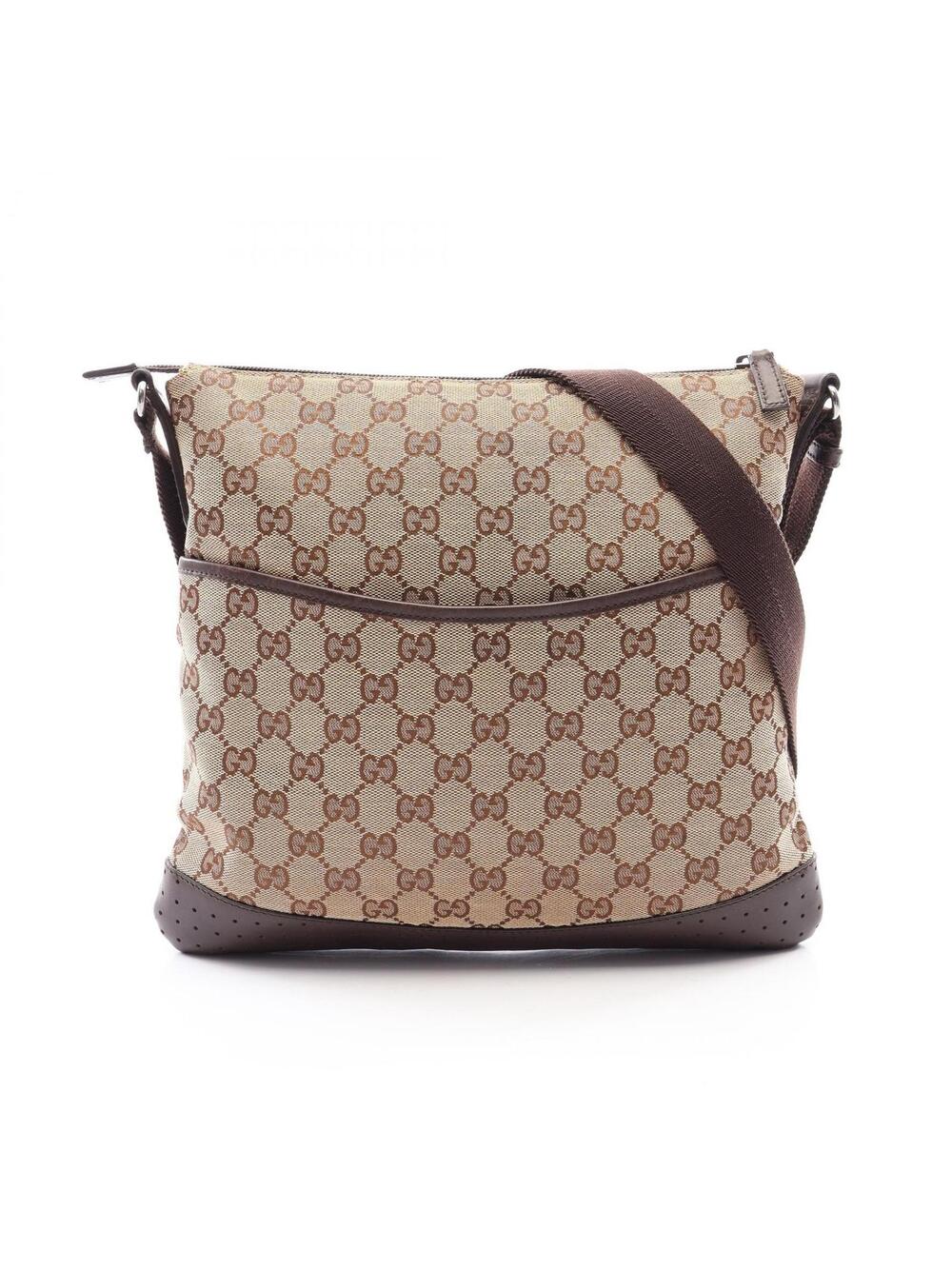 Gucci Gg Canvas Shoulder Crossbody Bag #350198G62B